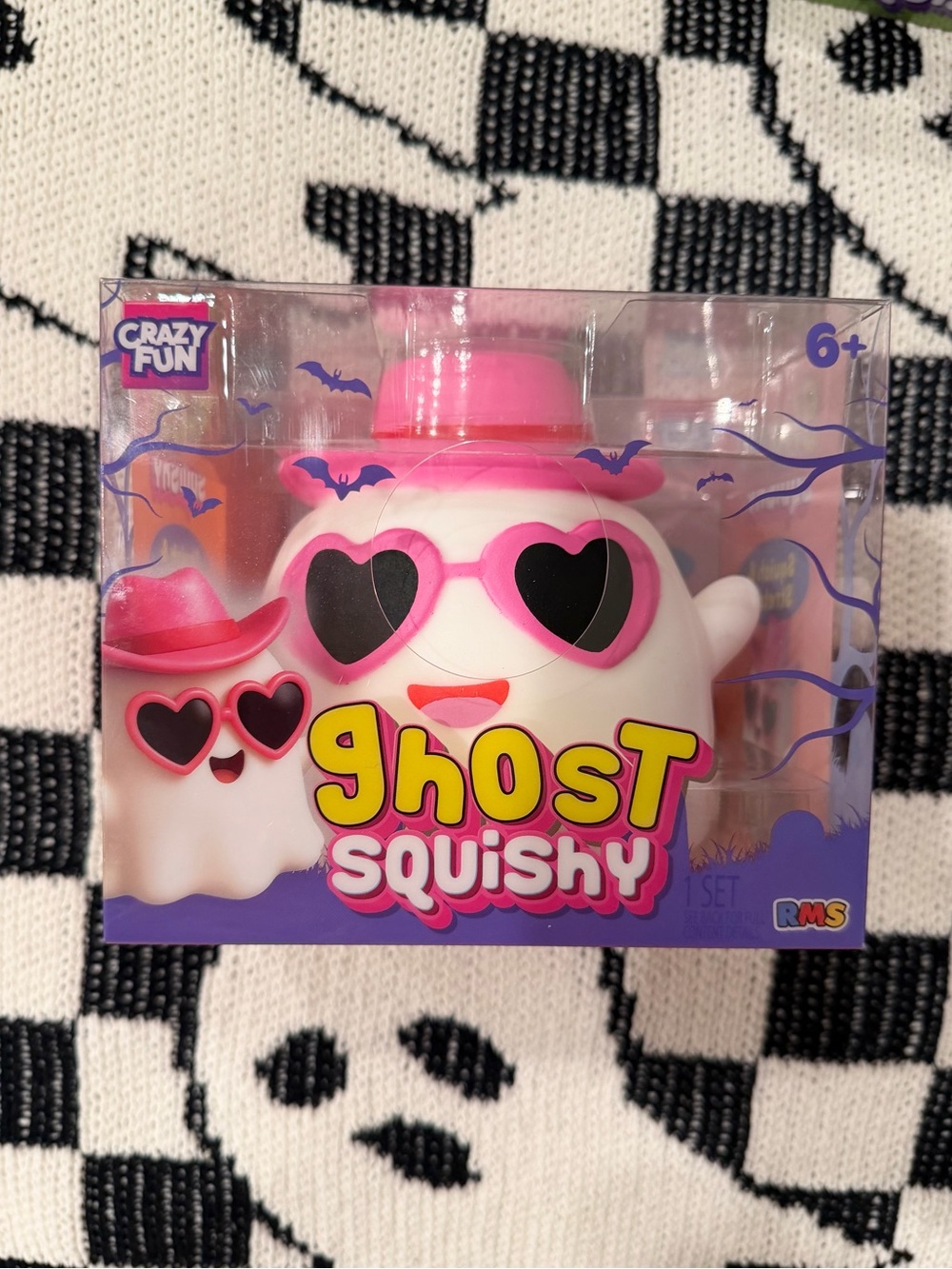 Halloween Crazy Fun RMS Squishy Toys - Ghost NEW